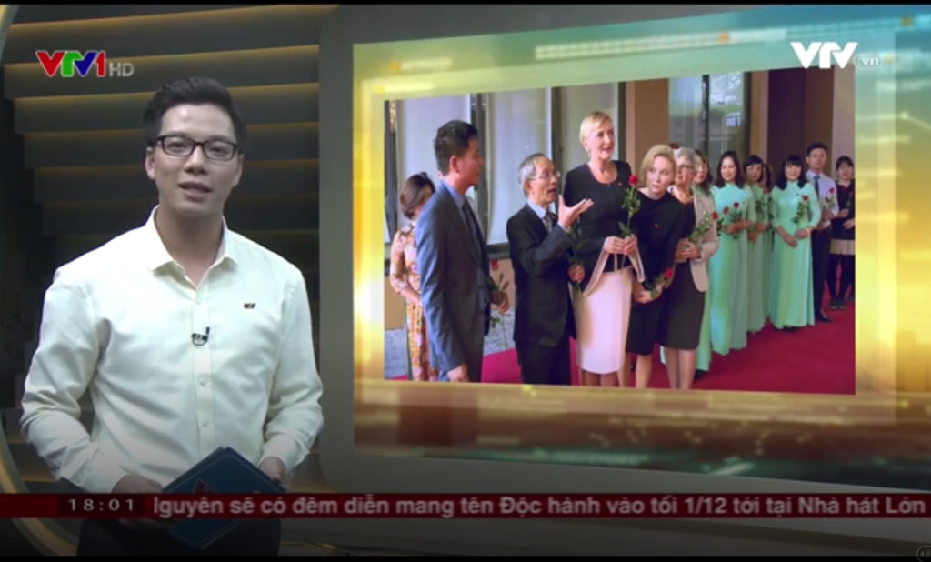 Agata Duda najlepiej ubrana prezydentowa. Telewizja wietnamska o wizycie Pierwszej Damy RP