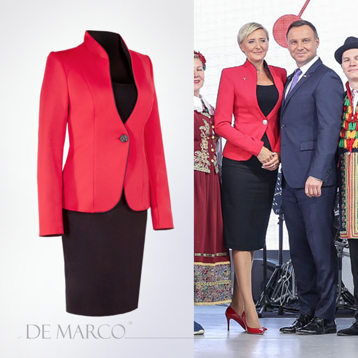 kostiumy damskie wizytowe, De Marco luxury clothing / luksusowa odzież
