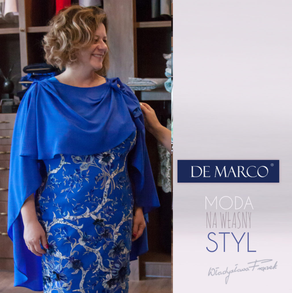 Sukienka szyta na miarę w De Marco z Frydrychowic.