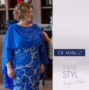 Sukienka szyta na miarę w De Marco z Frydrychowic.