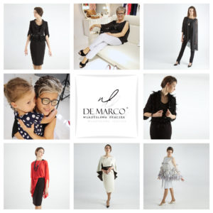 Nowa kolekcja De Marco. Szycie na miarę ekskluzywne garsonki i kostiumy damskie od projektanta.