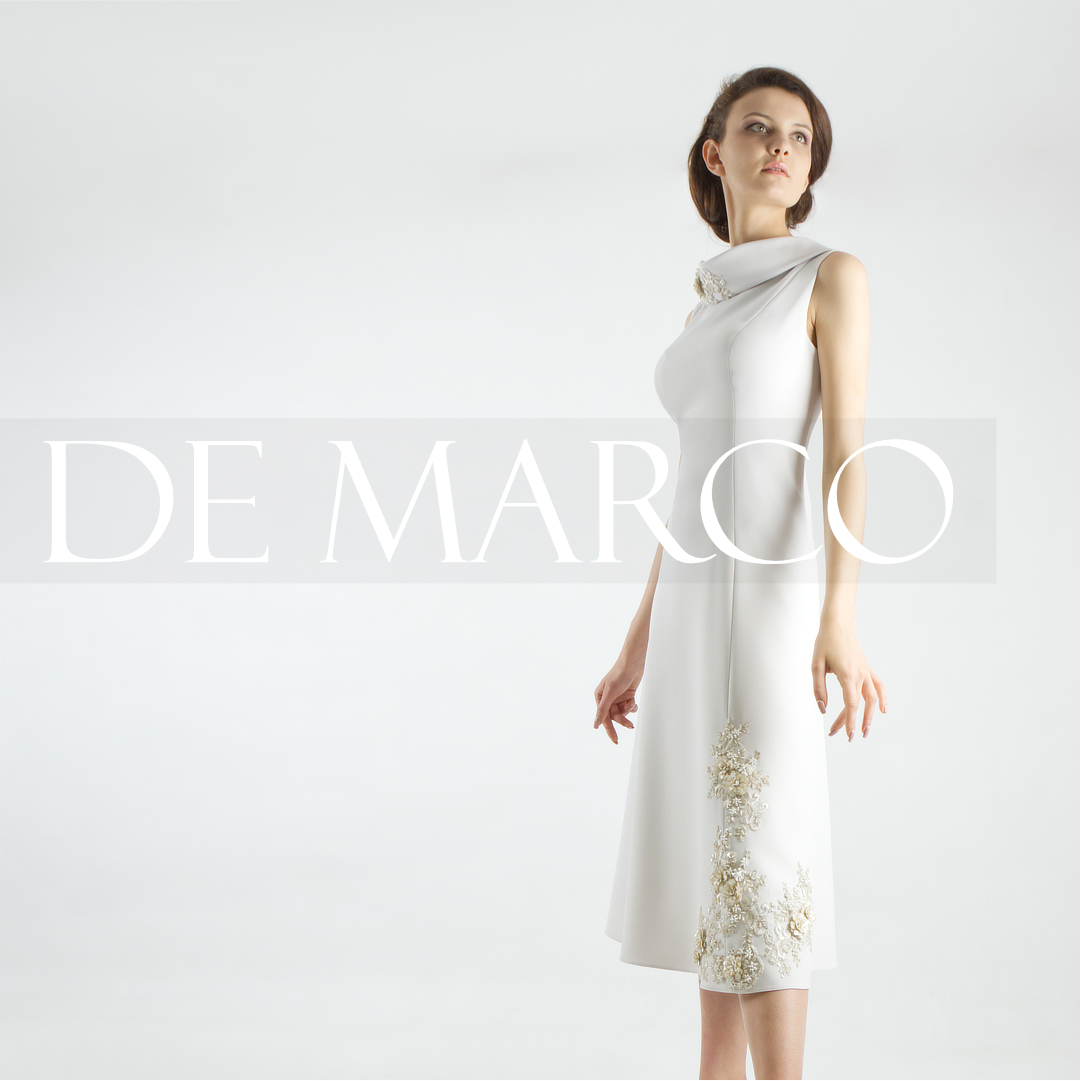 Modne sukienki na wesele. Nowa kolekcja De Marco 2021 z ekskluzywnymi kreacjami dla mamy wesela.