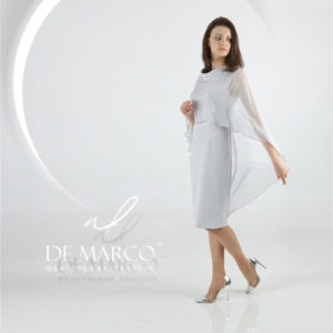 ekskluzywna sukienka na wesele dla mamy dostępna w Salonie Mody De Marco