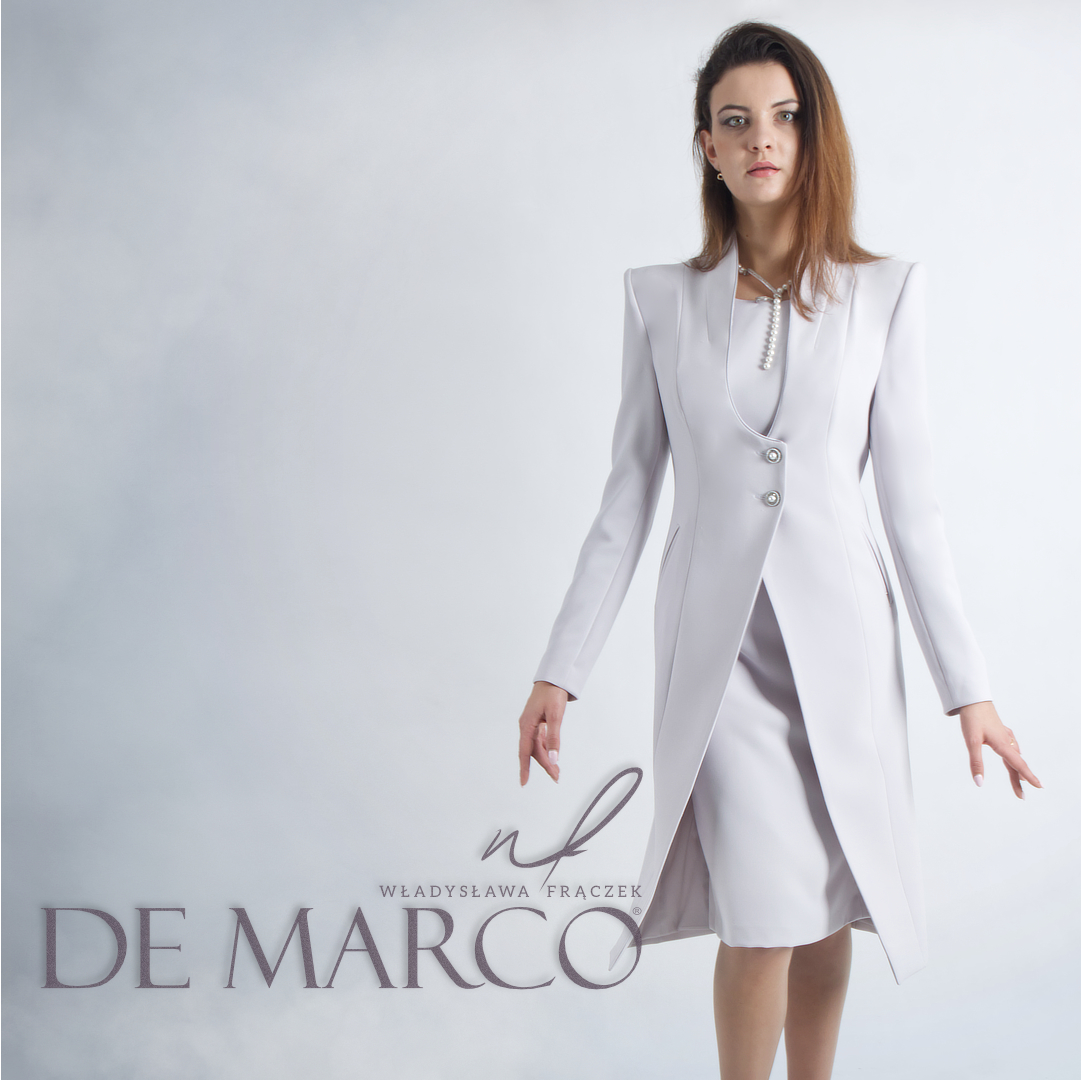 Elegancki płaszczyk do Wizytowej sukienki De Marco