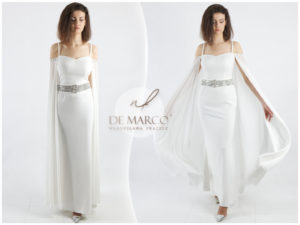 Suknia ślubna prosta klasyczna i gustowna stylizacje od projektanta spod Krakowa