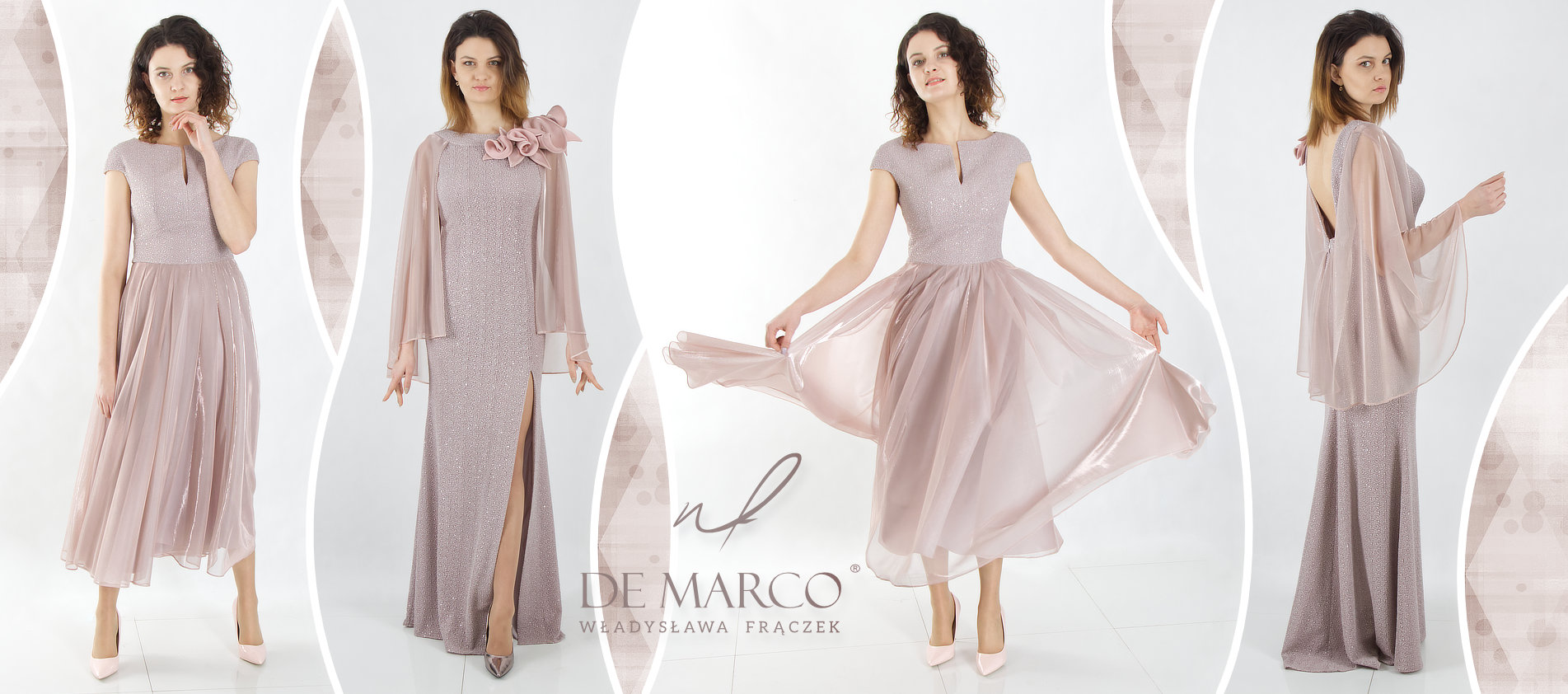najpiękniejsze suknie dla matki weselnej - sklep internetowy De Marco