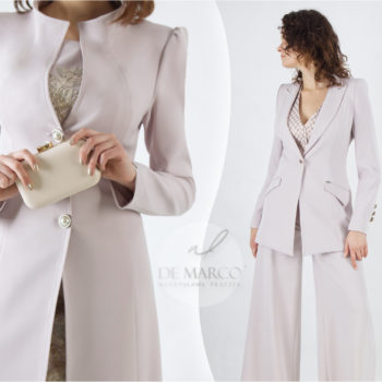 Moderne Anzüge und elegante Damenkostüme, exklusive Kleider für Mom Weddings