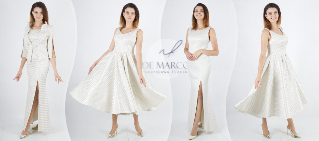 Jak się ubrać na własny ślub cywilny De Marco najpiękniejsze stylizacje od polskiej projektantki