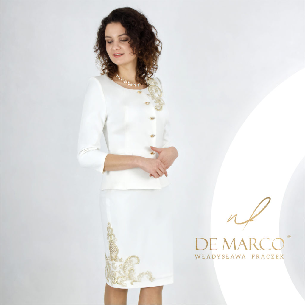 De Marco sklep internetowy z najpiękniejszymi stylizacjami dla panny młodej w dojrzałym wieku