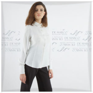 De Marco luksusowa polska marka Najmodniejsze eleganckie białe bluzki