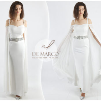 Die neuesten Trends der Hochzeitsmode 2024! Minimalistisches maßgeschneidertes Hochzeitskleid