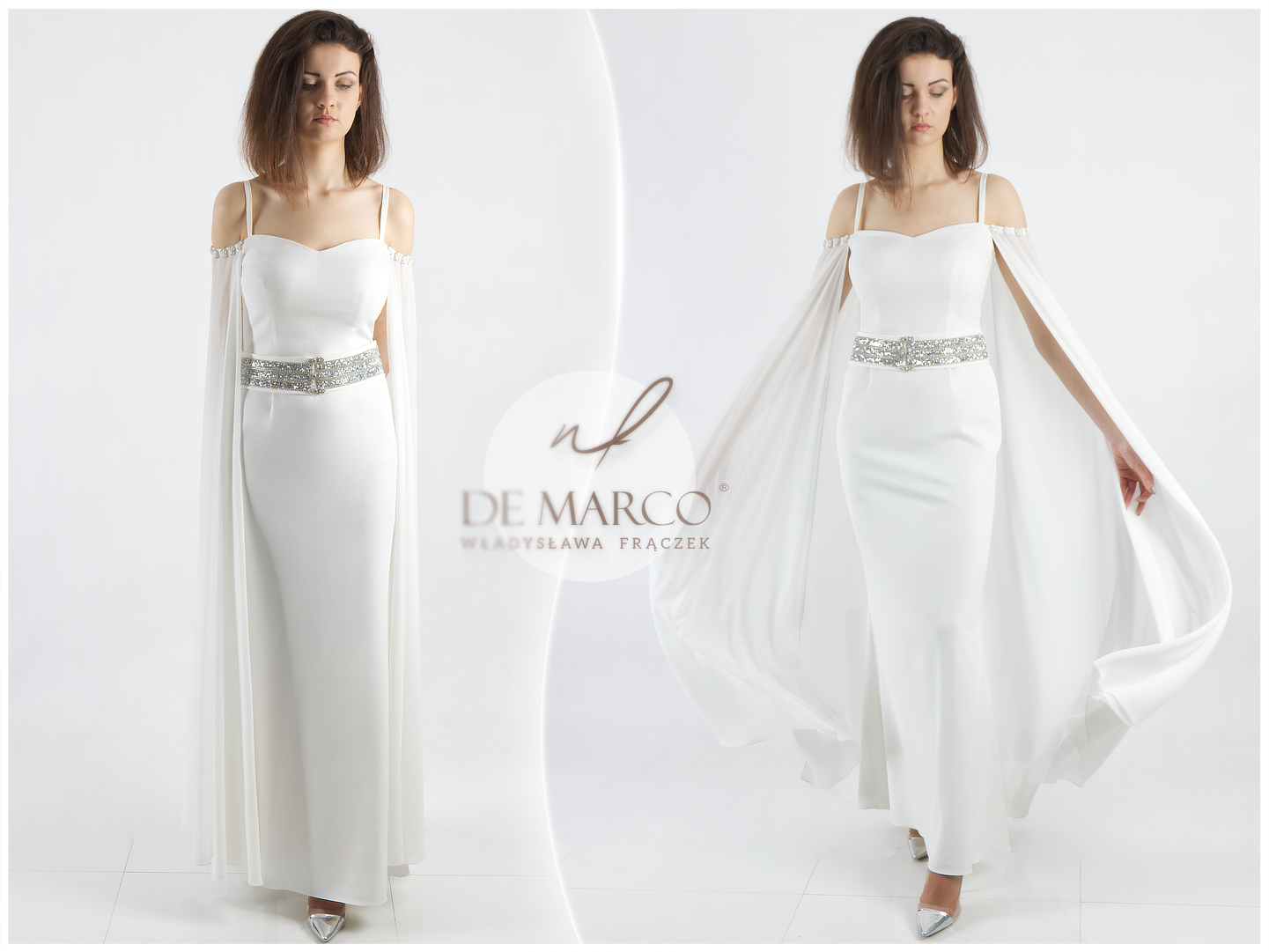Minimalistyczne suknie ślubne De Marco