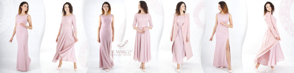 Ekskluzywne suknie dla mamy weselnej szyte na miarę on-line w Salonie Mody De Marco Frydrychowice k. Wadowic