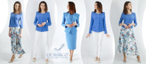 eleganckie stylizacje do pracy w biurze. De Marco sklep internetowy z polskimi ubraniami dla kobiet w dojrzałym wieku. Eleganckie ubrania dla starszej pani