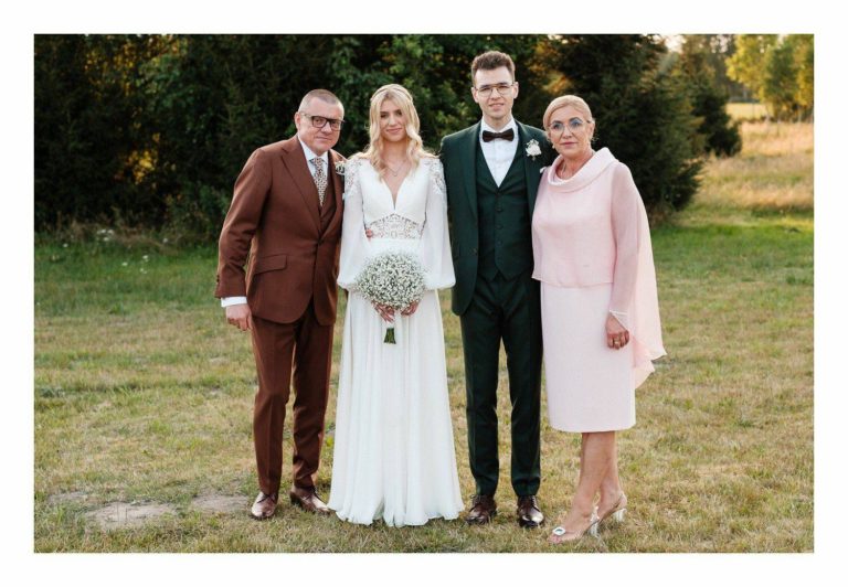 Ekskluzywna suknia z jedwabiem naturalnym dla mamy panny młodej De Marco luksusowa poslak marka