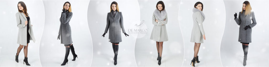 Luksusowe płaszcze damskie szyte na miarę w De Marco