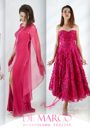 Najpiękniejsze sukienki na wesele od polskiego producenta De Marco Markowe eleganckie sukienki wizytowe