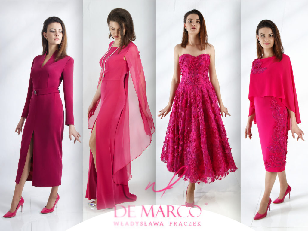 Najpiękniejsze sukienki na wesele od polskiego producenta De Marco Markowe eleganckie sukienki wizytowe