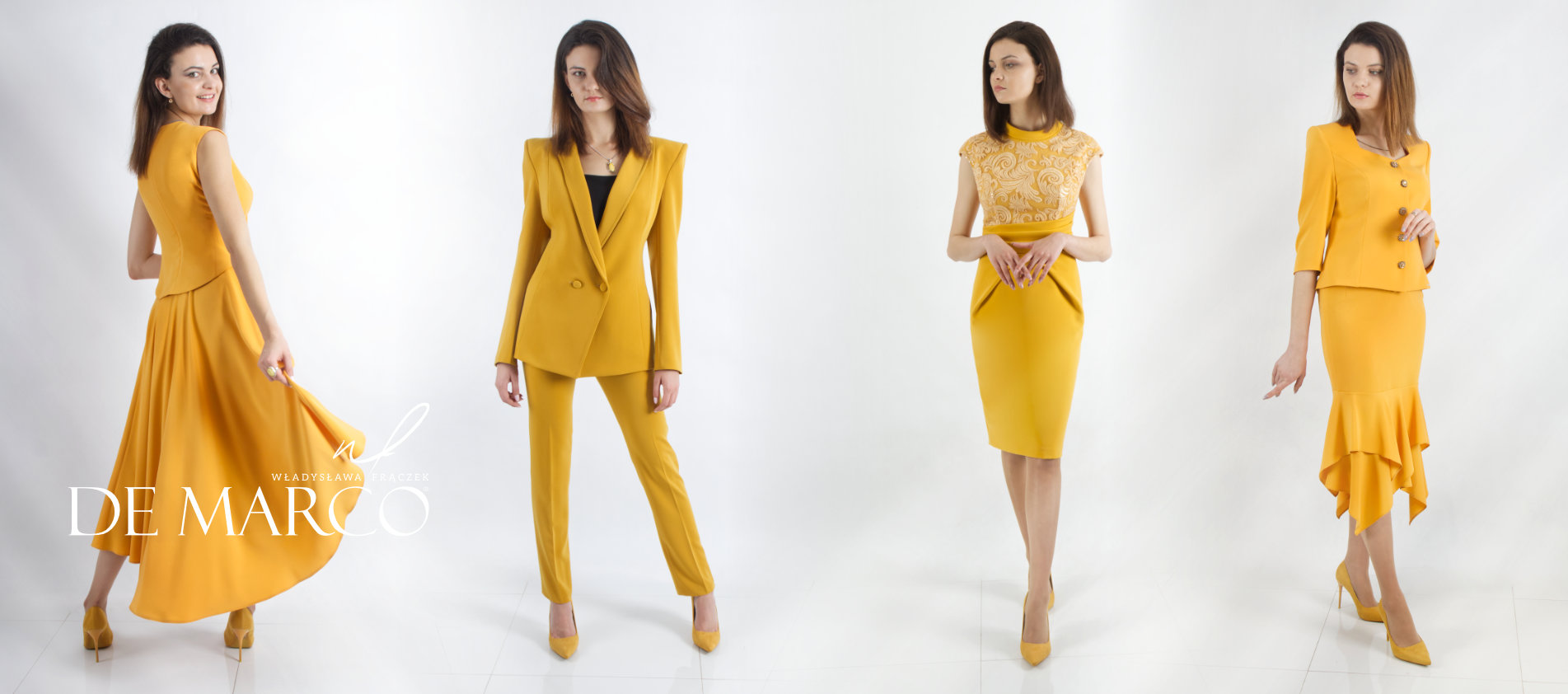 The most fashionable yellow formal styles for Autumn: Discover the Magic of the Honey colour.