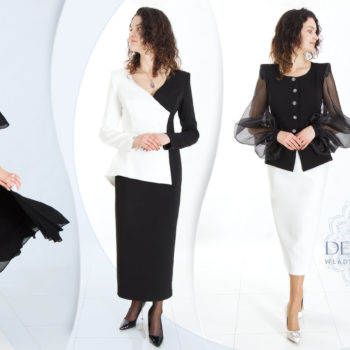 The most fashionable black and white formal styles – Elegance and Luxury from De Marco black & white fashion