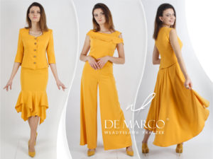 Najmodniejsze kolory na jesień: musztardowy, miodowy, czyli ugier! Eleganckie stylizacje De Marco