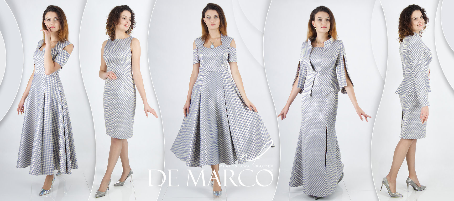 Son’s wedding, daughter’s wedding fashionable wedding dresses for mum. De Marco Exclusive dress for wedding in November