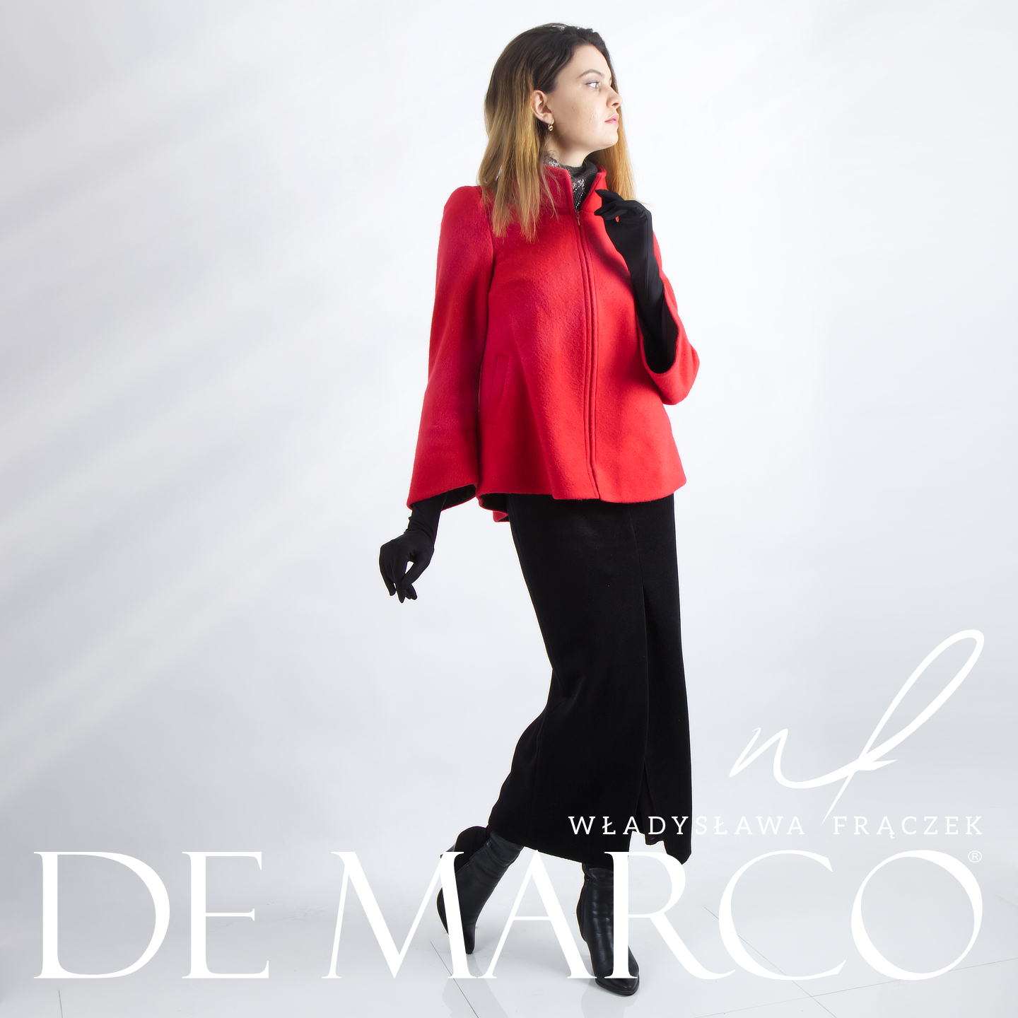Eleganckie krótkie płaszcze damskie De Marco