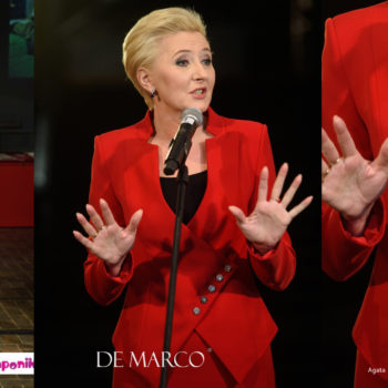 Pierwsza Dama w zmysłowej czerwieni. Jesienne seksowne stylizacje Agaty Kornhauser Dudy
