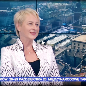 Co założyć na wystąpienia przed kamerą? Elegancka stylizacja De Marco na wizytę w telewizji