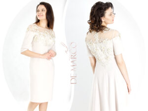 Elegancka sukienka dla mamy wesela. Hit w modzie ekskluzywnej