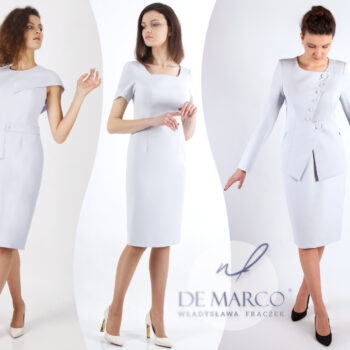 Elegant women’s business and diplomatic clothing