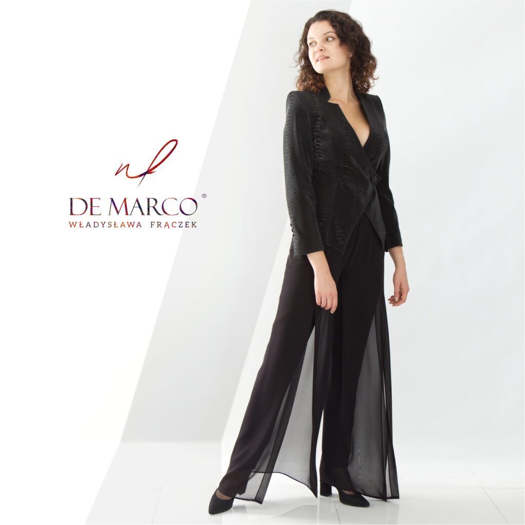 Ekskluzywny casual wieczorowy De Marco Elegancka z pazurem dla niezależnych kobiet.