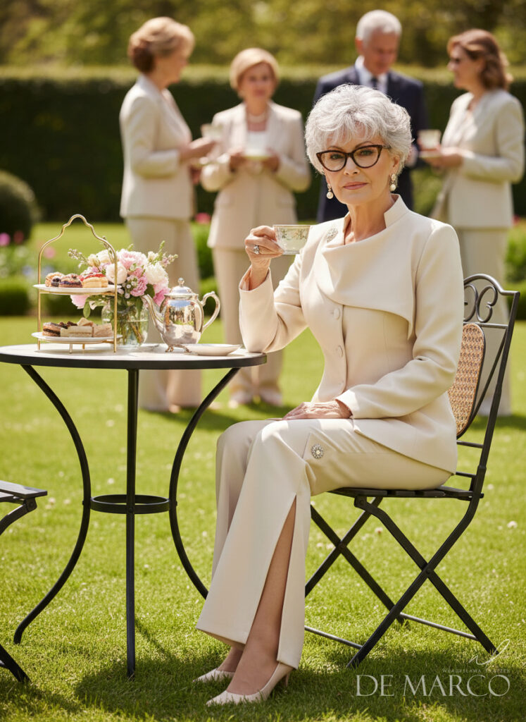 Eleganckie garnitury damskie szyte na miarę