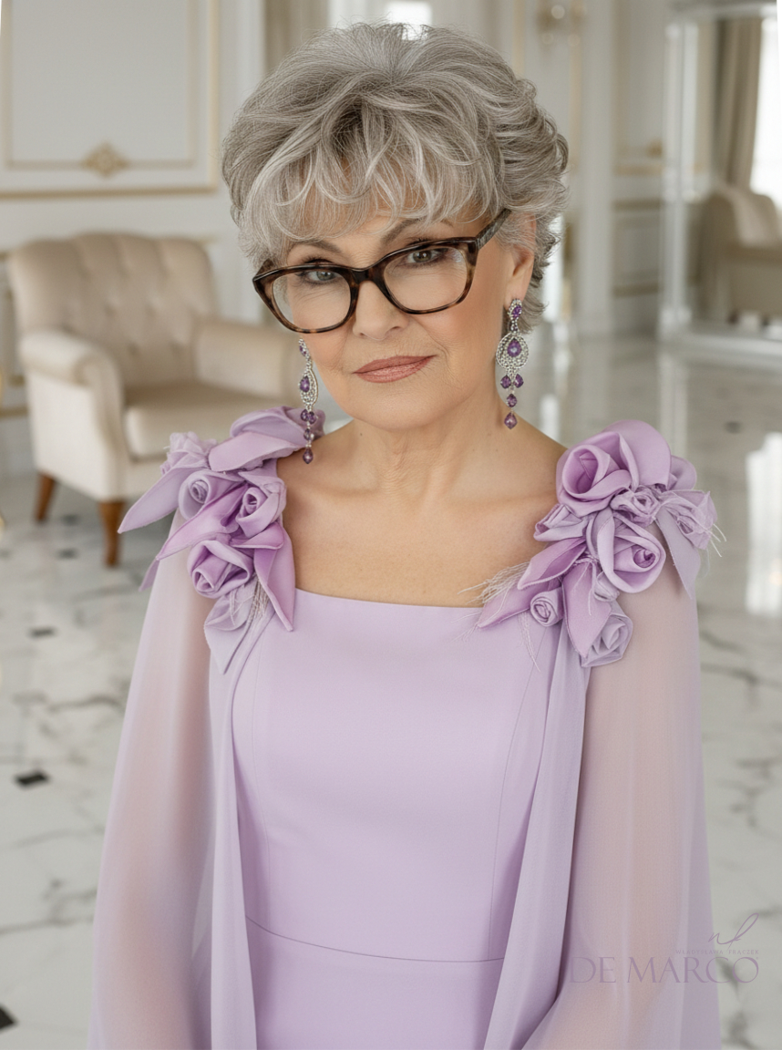 Ekskluzywne jedwabne sukienki dla mamy wesela