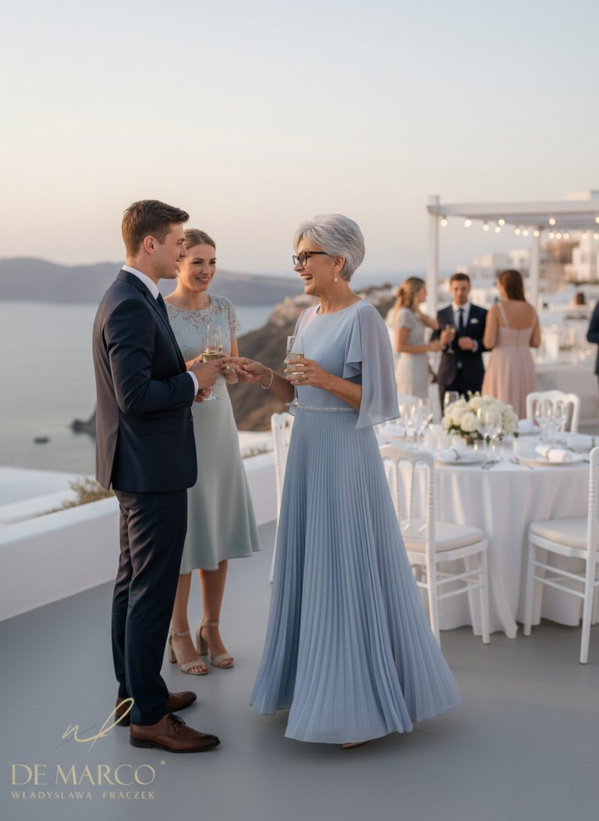 Sukienka na wesele dla mamy i teściowej