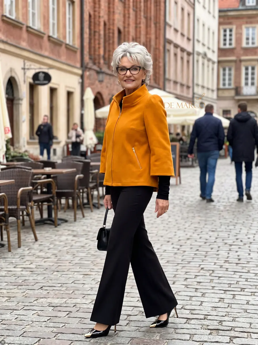 Elegancki płaszcz damski De Marco
